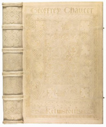 Chaucer. Kelmscott Press. Doves Bindary